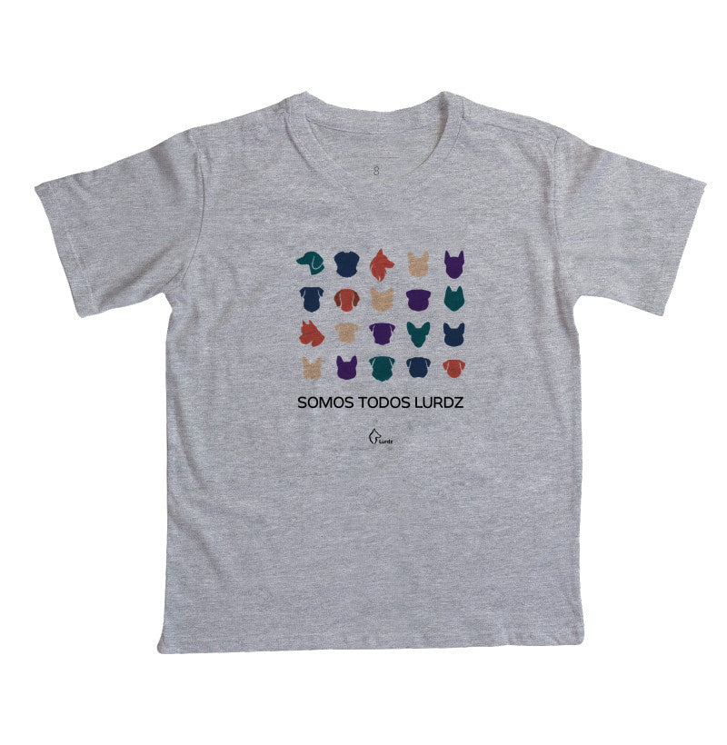 Camiseta Infantil Lurdinha Somos Todos Lurdz