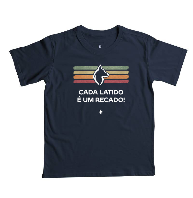 Camiseta Infantil Lurdinha Latidos & Recados