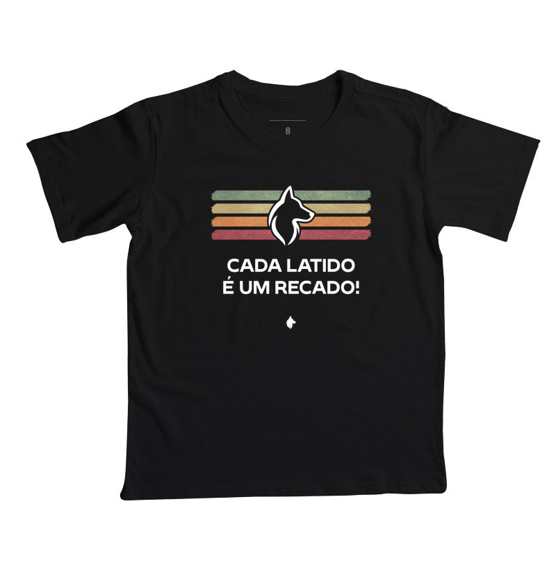 Camiseta Infantil Lurdinha Latidos & Recados