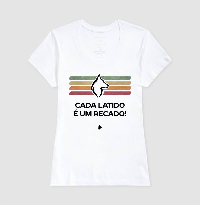 Camiseta Adulto Latidos & Recados