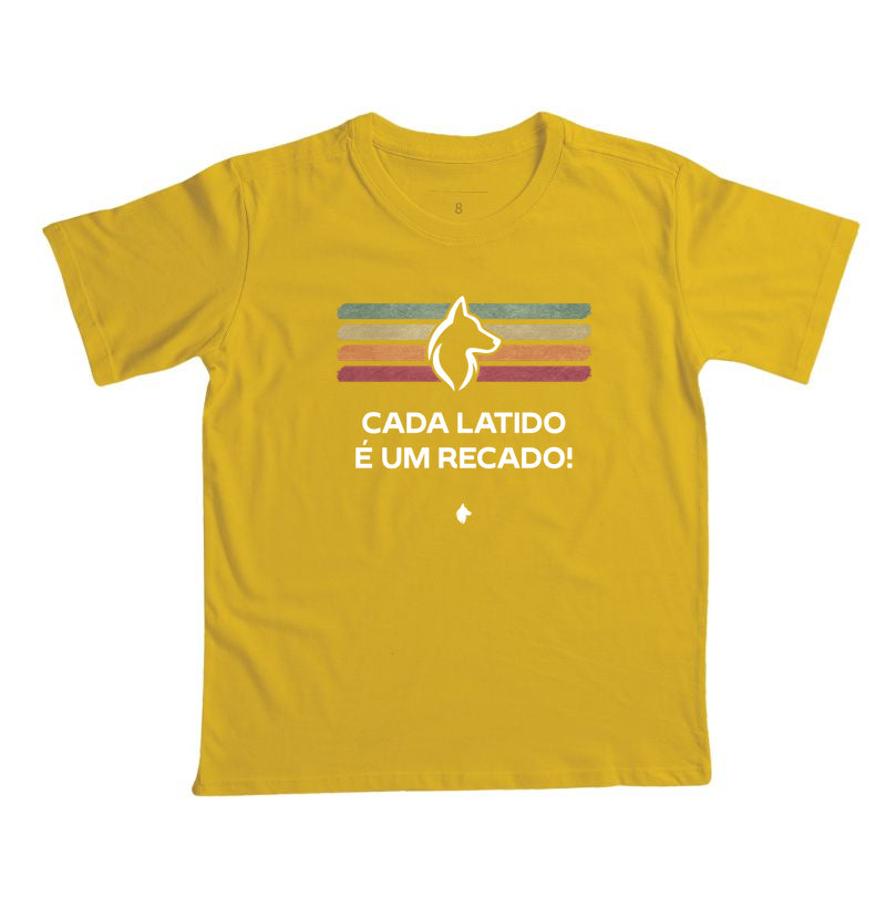 Camiseta Infantil Lurdinha Latidos & Recados