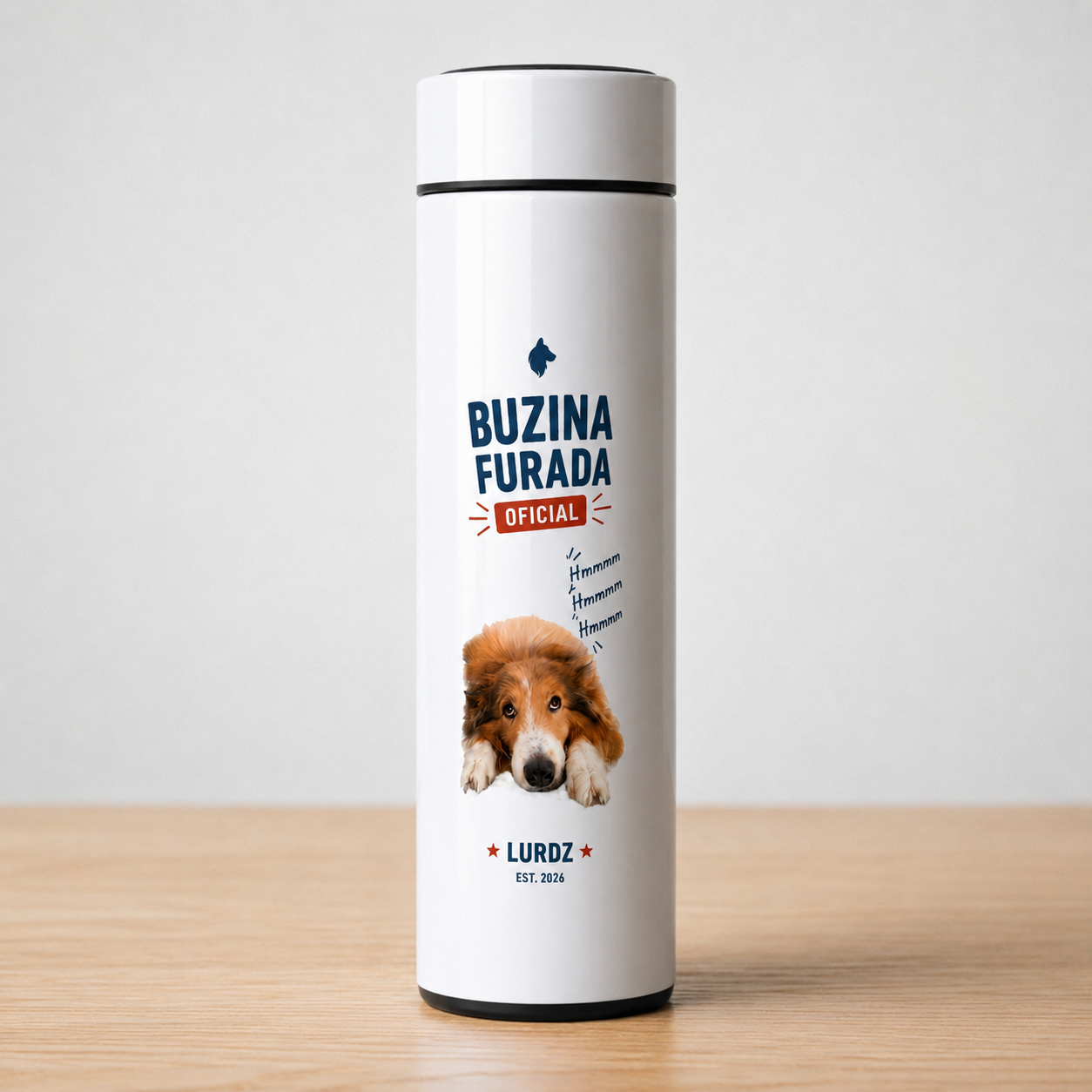 Garrafa Térmica Buzina Furada