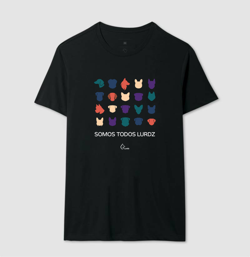 Camiseta Adulto Somos Todos Lurdz