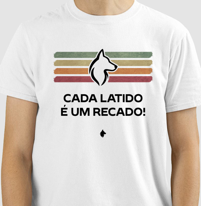 Camiseta Adulto Latidos & Recados