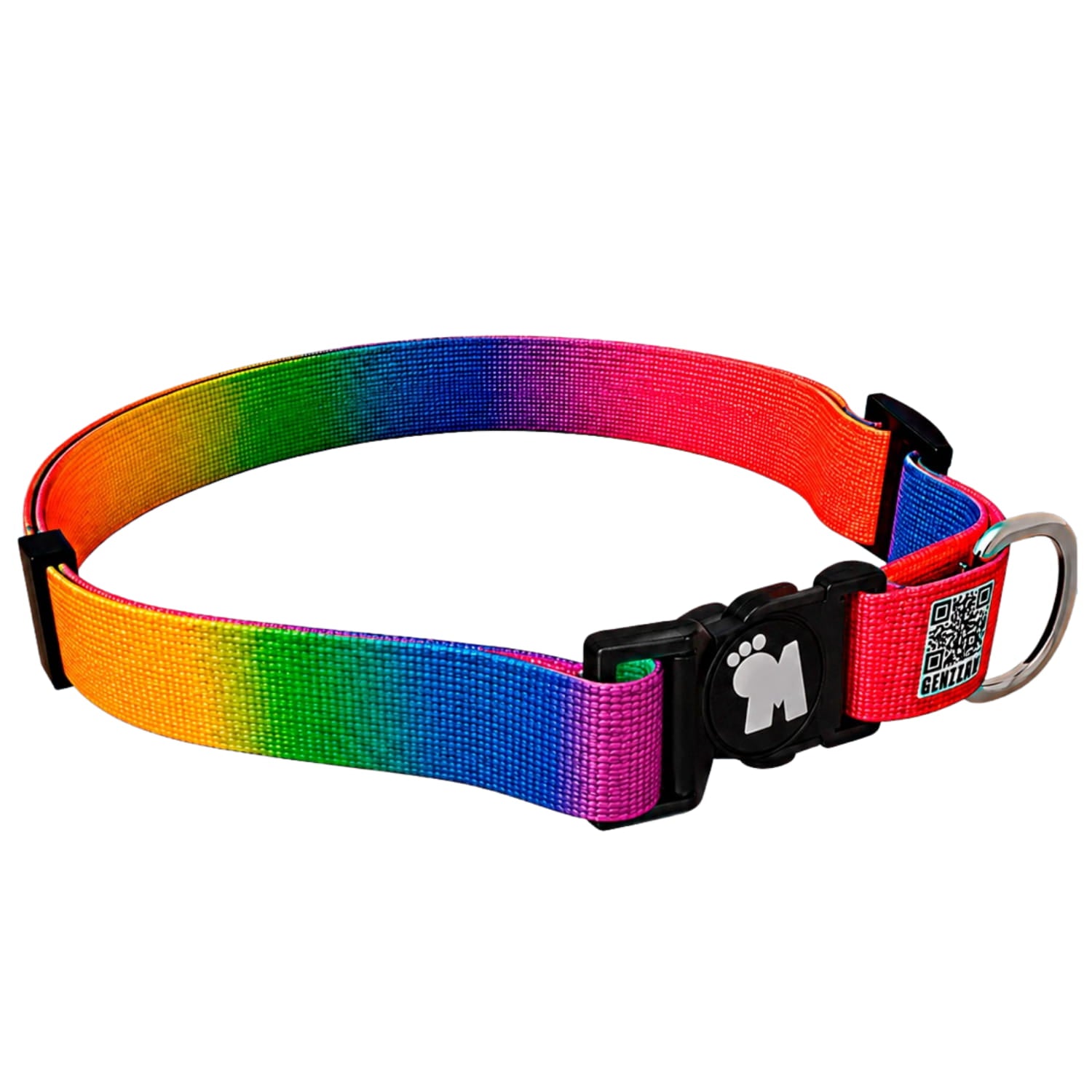 Coleira Premium Cat Rainbow