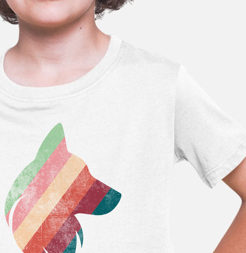 Camiseta Infantil Lurdinha Big Stripes