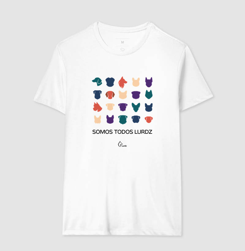 Camiseta Adulto Somos Todos Lurdz