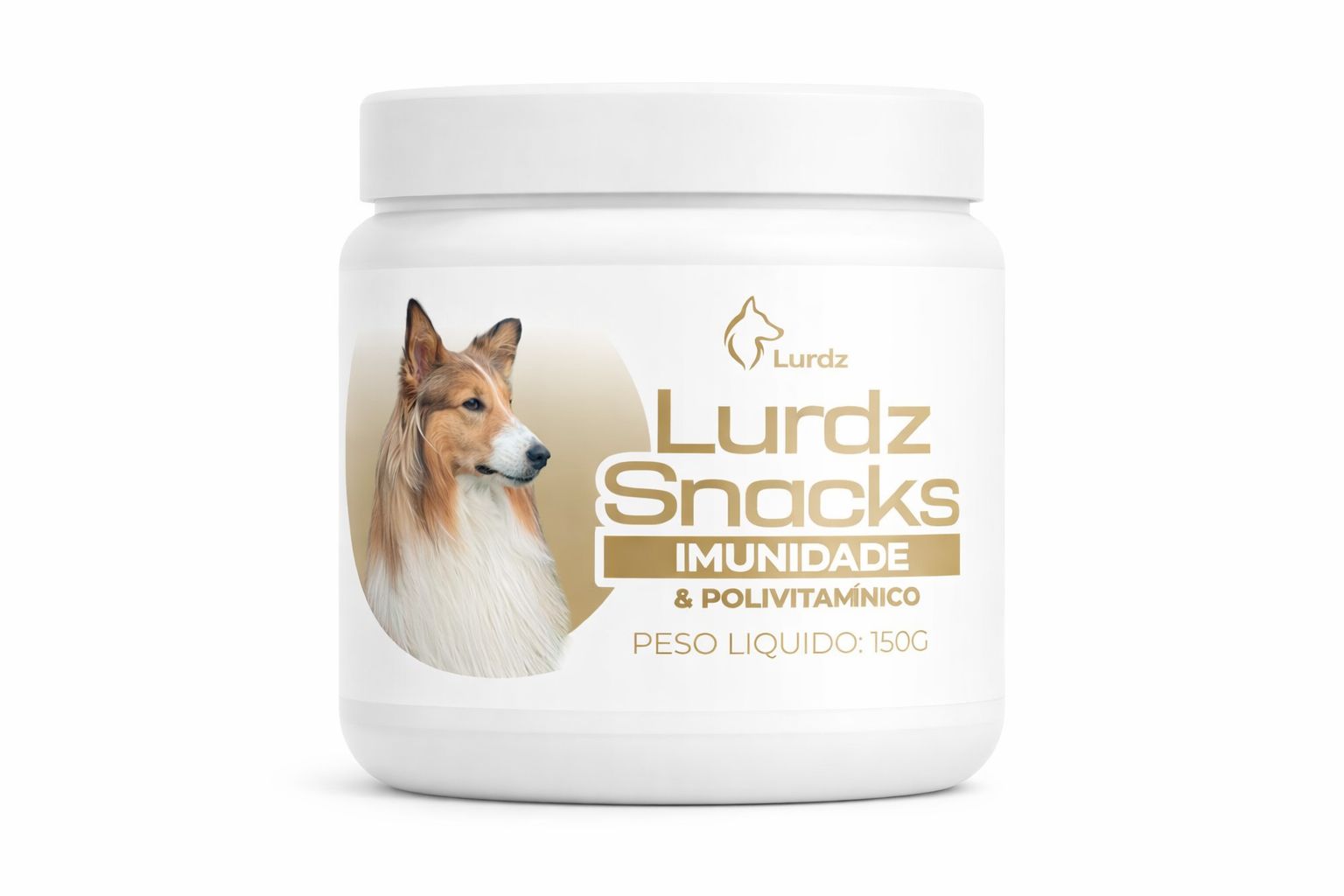 Petisco LURDZ SNACKS  - Imunidade e Polivitaminico
