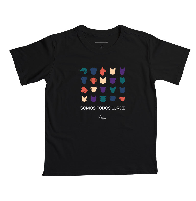 Camiseta Infantil Lurdinha Somos Todos Lurdz