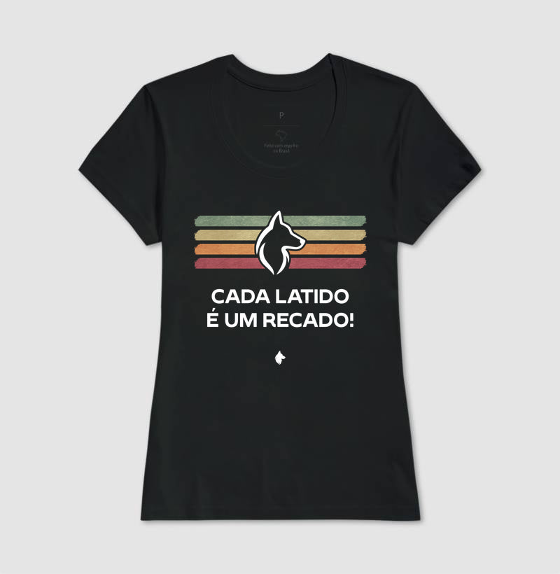 Camiseta Adulto Latidos & Recados