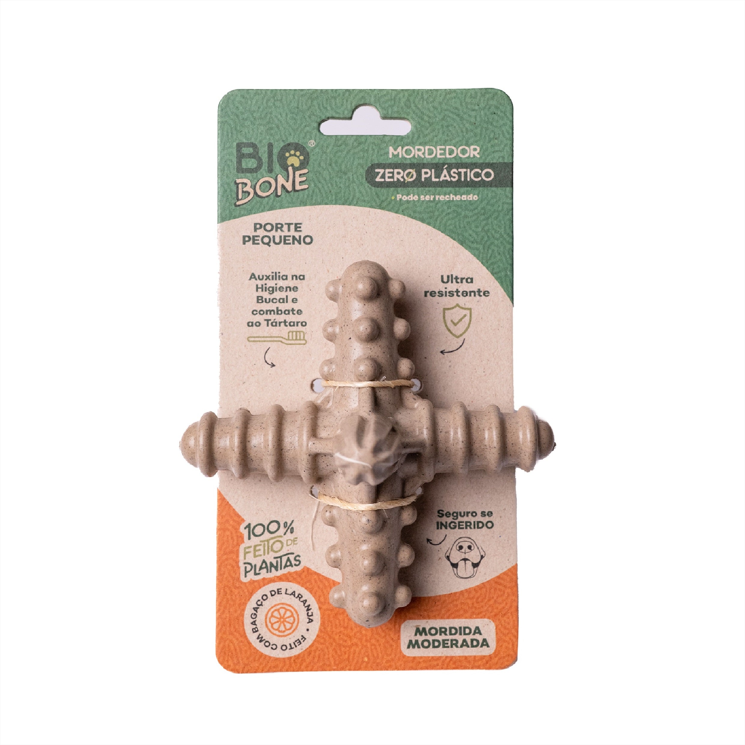 Asterisco Pequeno Laranja - Mordida Moderada