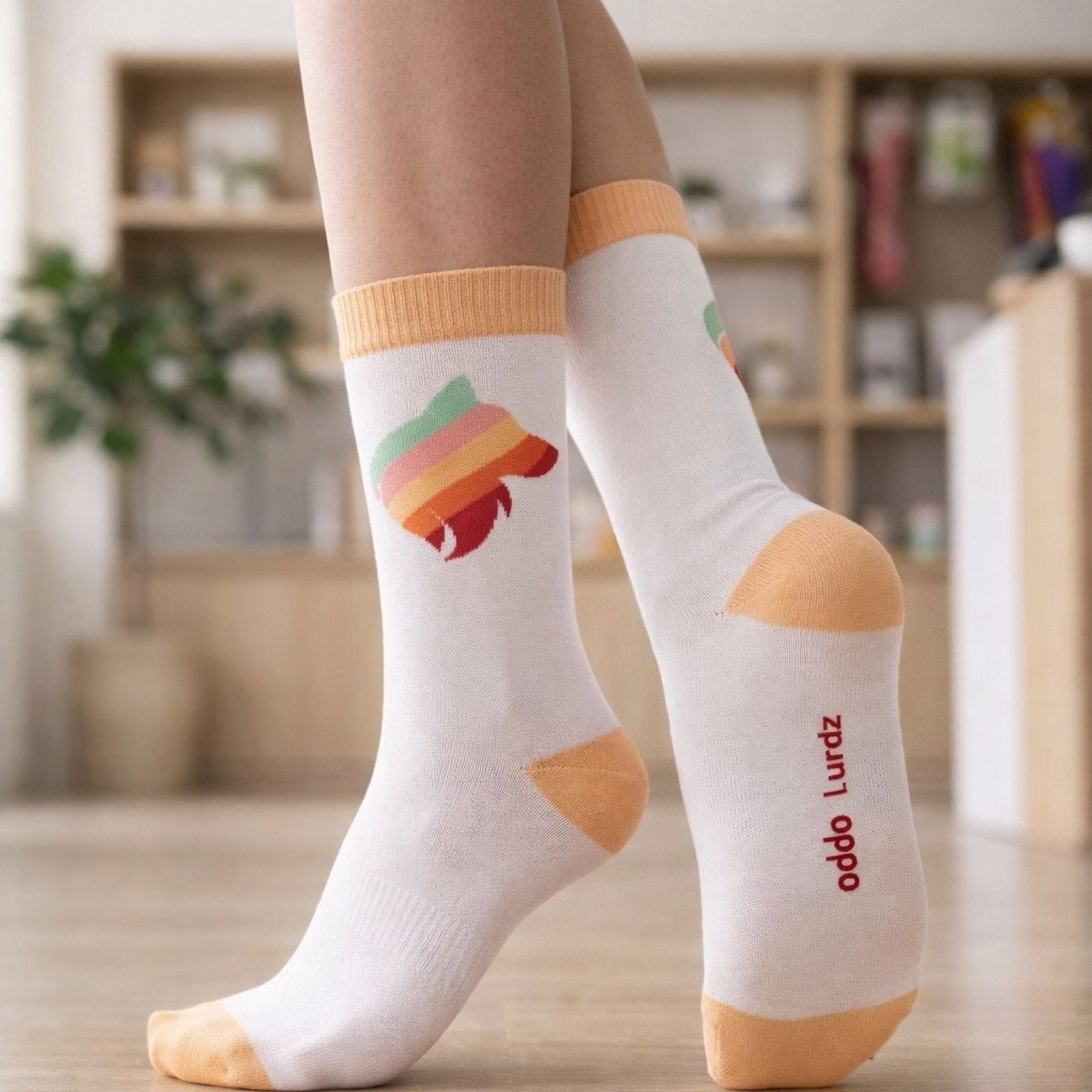 Meia Lurdinha Big Stripes