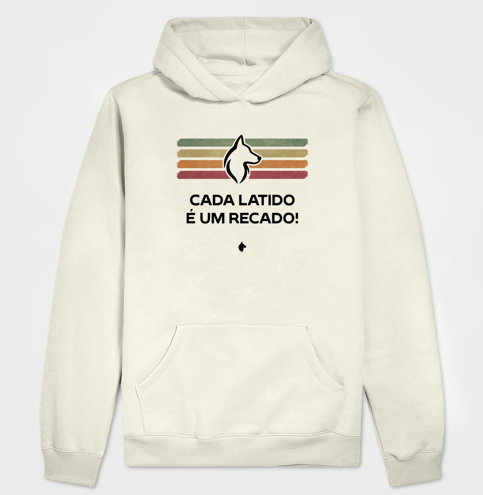 Moletom Capuz Adulto Lurdinha Latidos & Recados