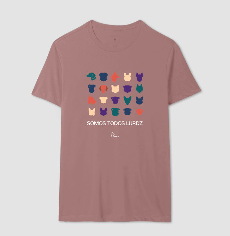 Camiseta Adulto Somos Todos Lurdz