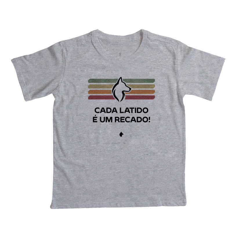 Camiseta Infantil Lurdinha Latidos & Recados