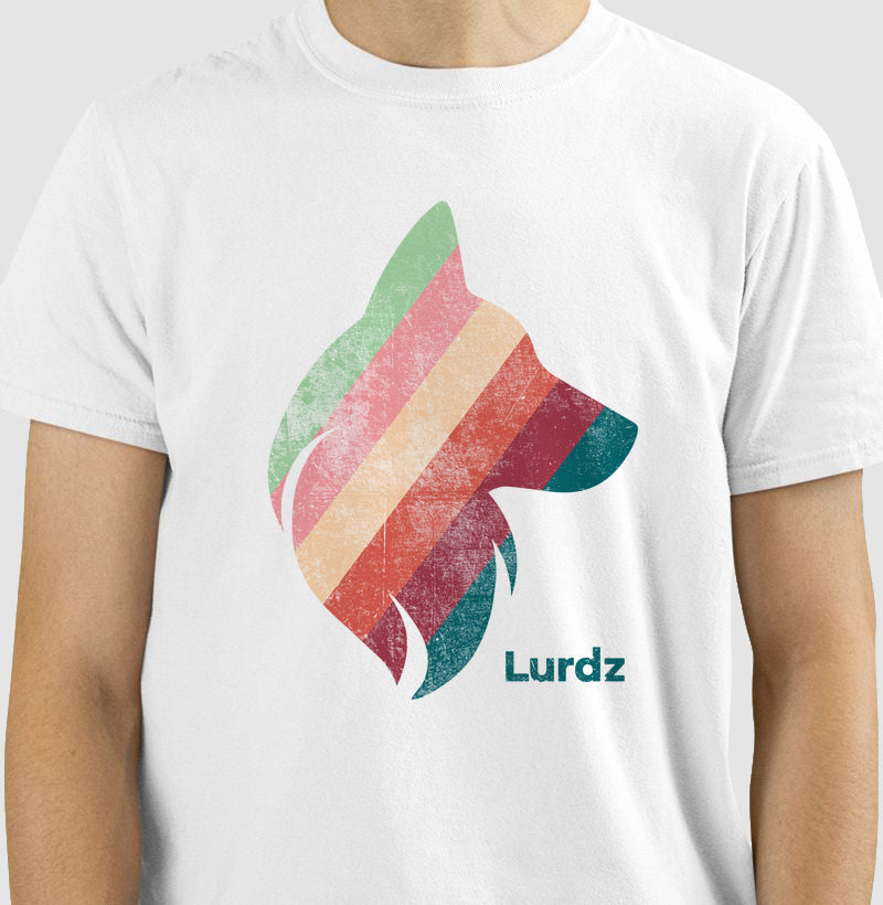 Camiseta Adulto Lurdinha Big Stripes