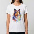 Camiseta Adulto Lurdinha Aquarela