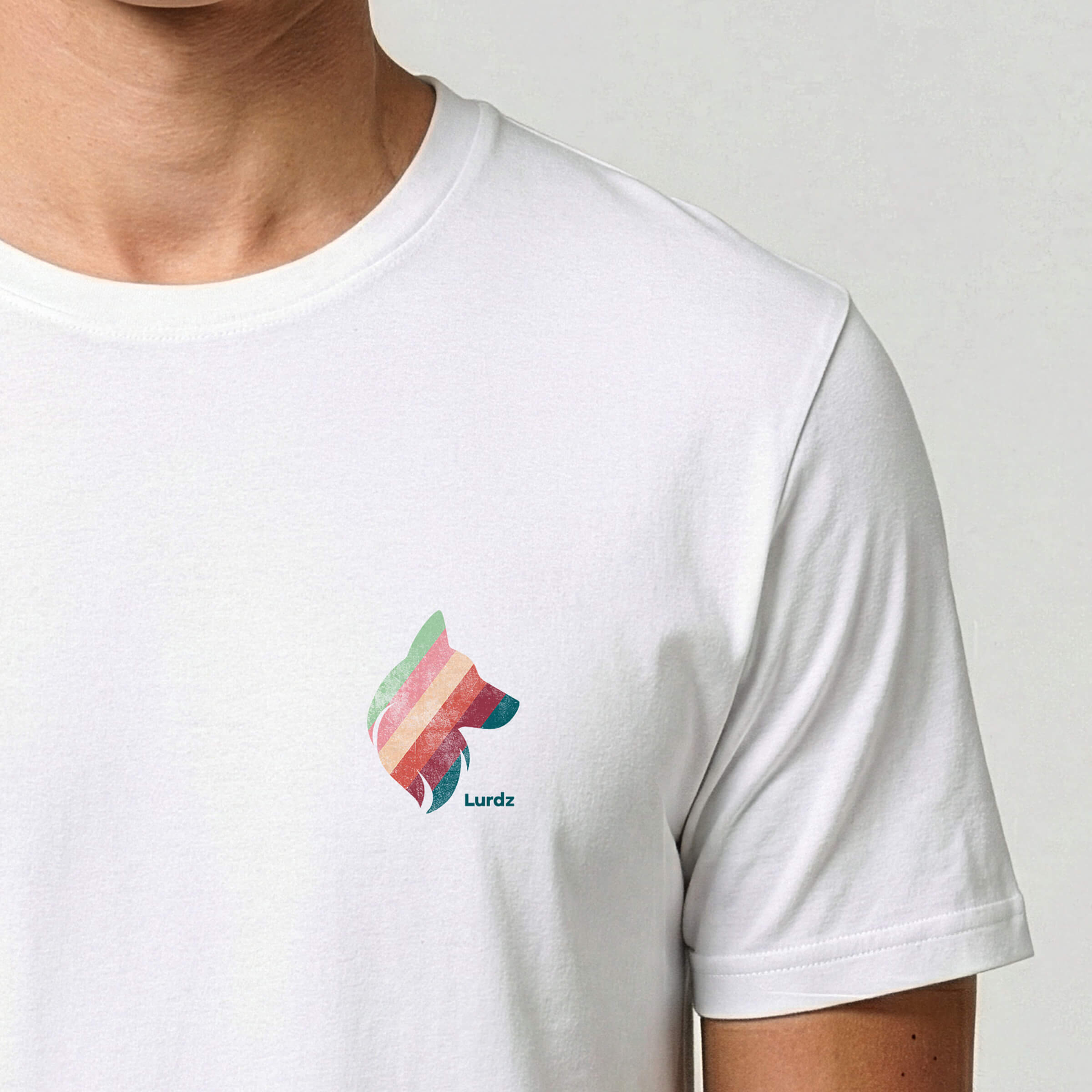 Camiseta Adulto Lurdinha Mini Stripes