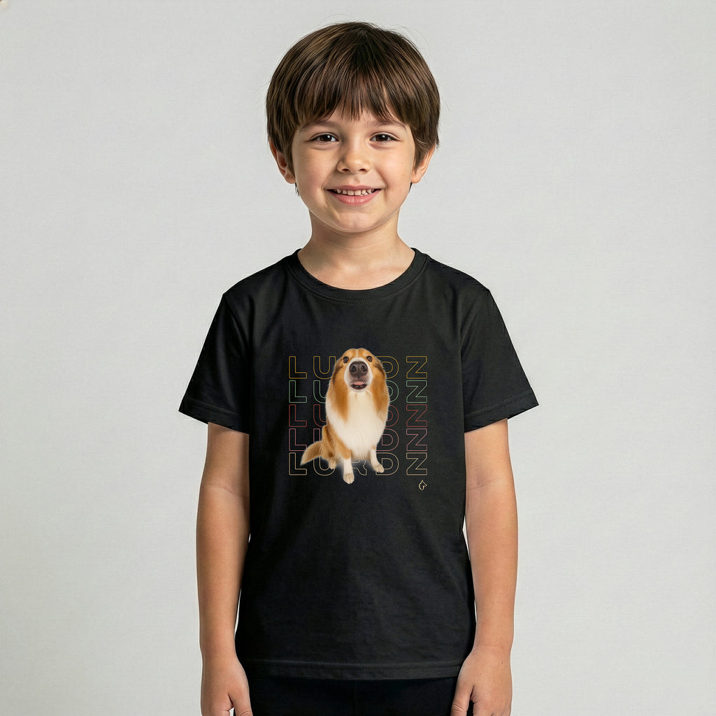 Camiseta Infantil Lurdinha Five Times Lurdz