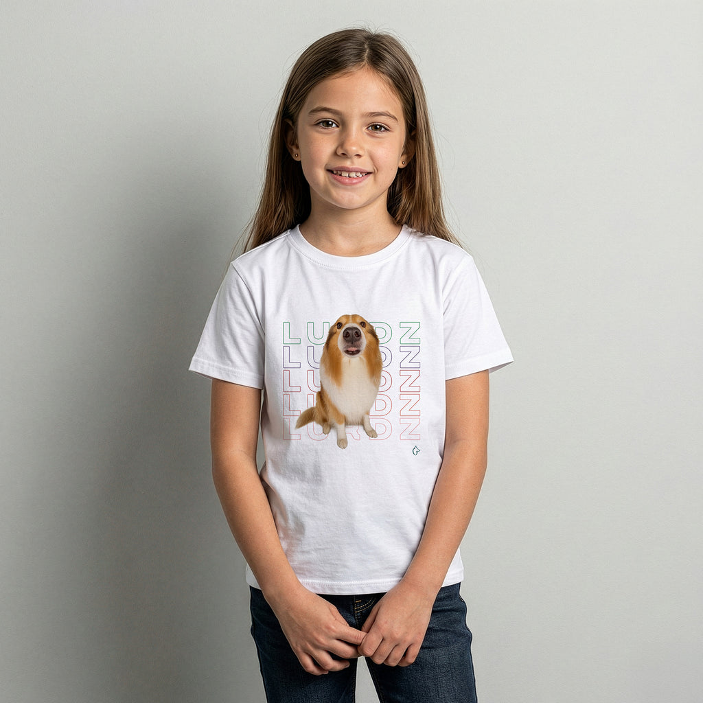 Camiseta Infantil Lurdinha Five Times Lurdz