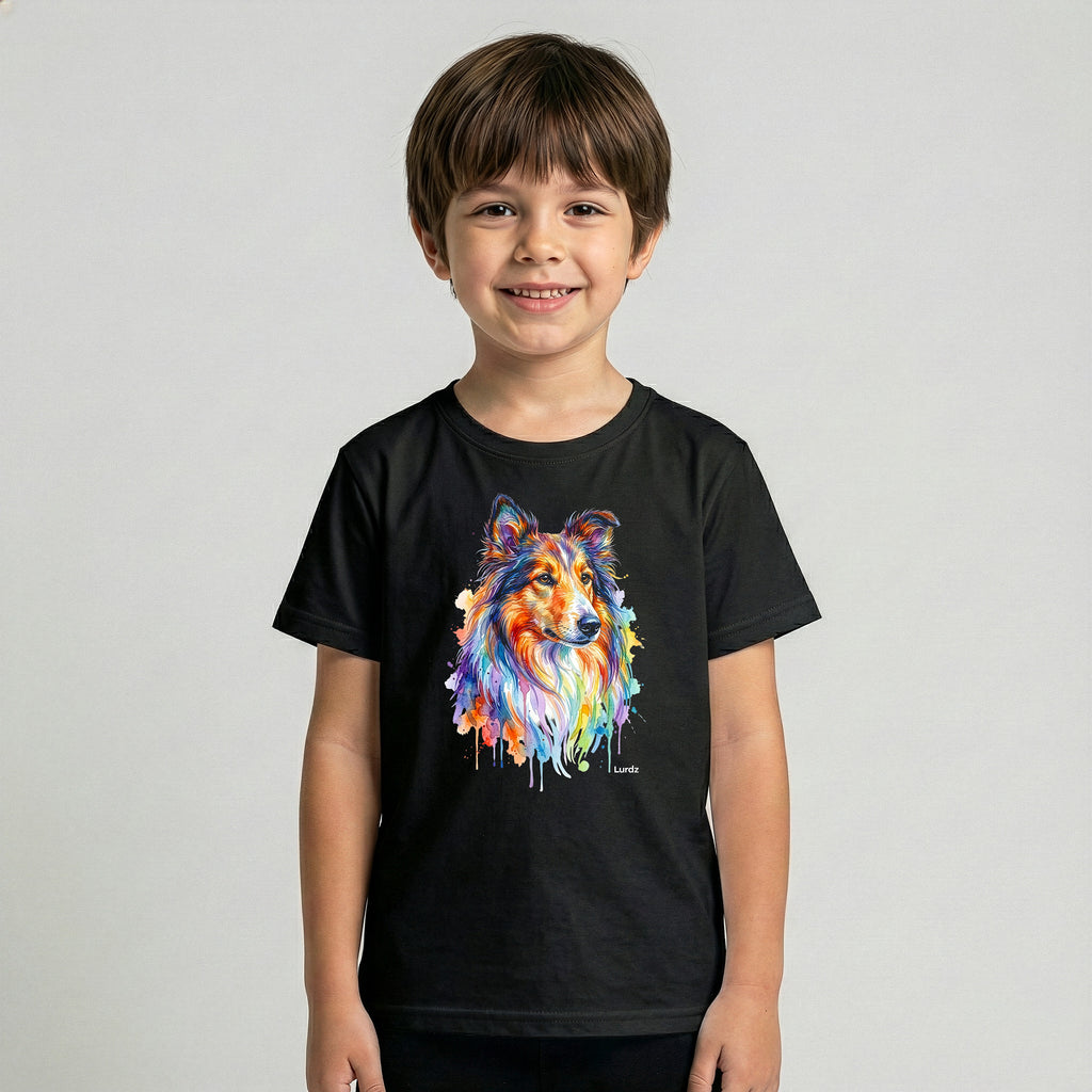 Camiseta Infantil Lurdinha Aquarela
