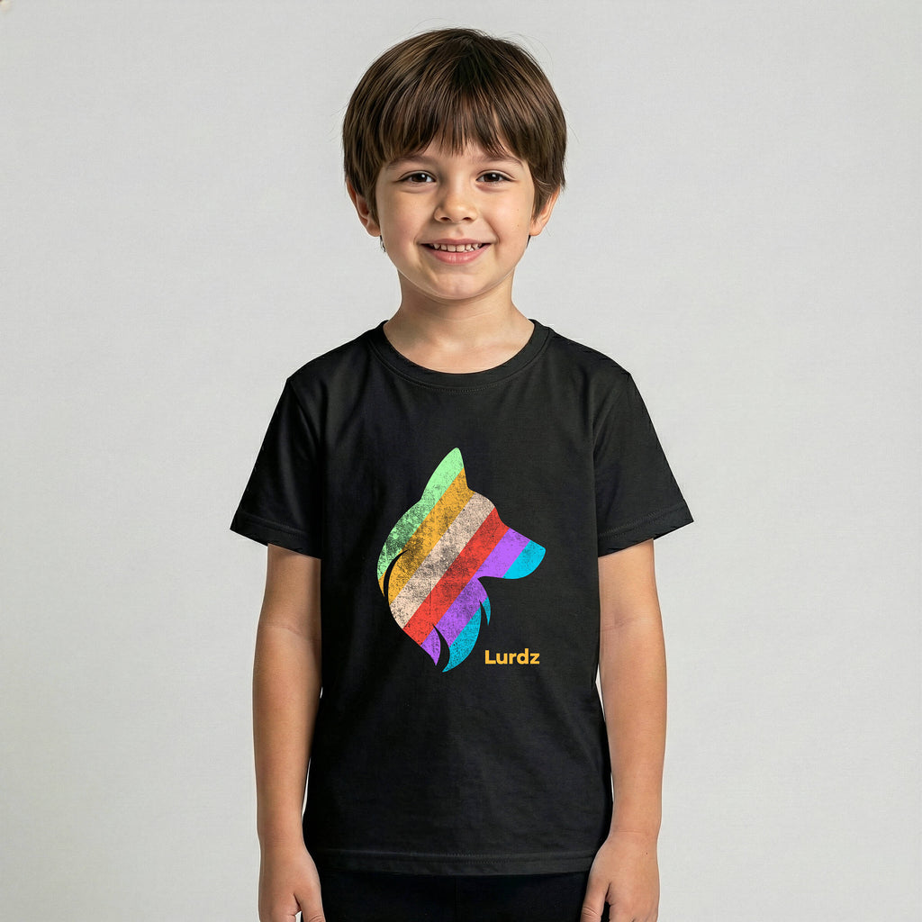 Camiseta Infantil Lurdinha Big Stripes