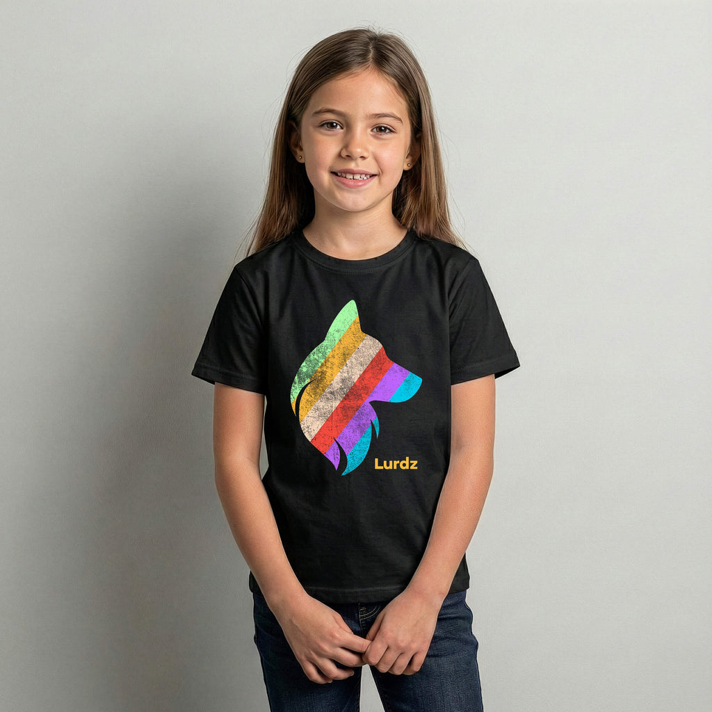 Camiseta Infantil Lurdinha Big Stripes