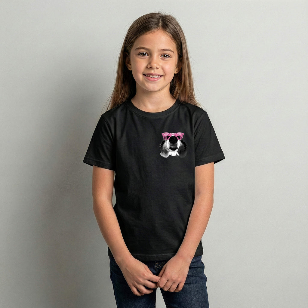Camiseta Infantil Lurdinha Glasses On
