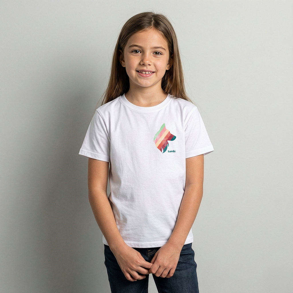 Camiseta Infantil Lurdinha Mini Stripes