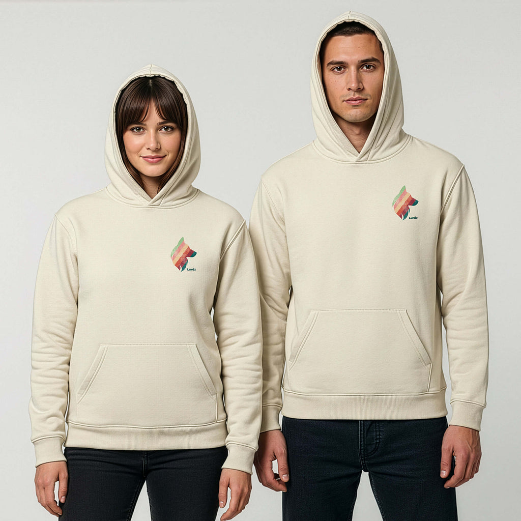 Moletom Capuz Adulto Lurdinha Mini Stripes