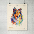 Poster Lurdinha Aquarela Tamanho A2 60x40cm